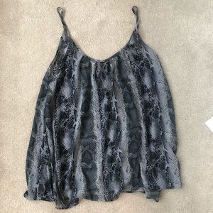 9seed snakeskin cover up one size